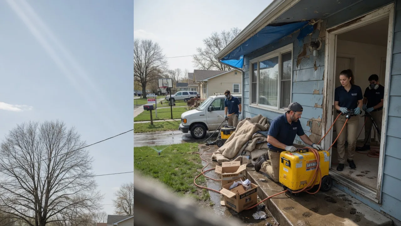 Basement Flood Cleanup in Mabie, WV near me